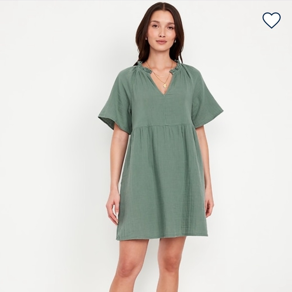 Old Navy Dried Herb Color Dress NWT